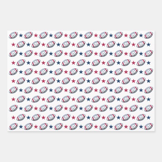 4. Juli Fußball Geschenkpapier Set (Vorderseite 3)