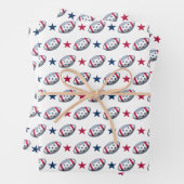 4. Juli Fußball Geschenkpapier Set (Beispiel)
