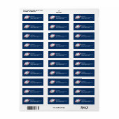 4. Juli Fußball-Rücksendeadresse (Vorne)