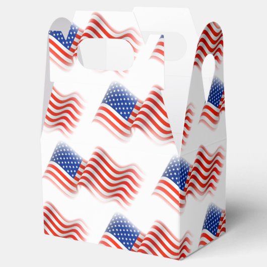 4. Juli Gastgeschenk Geschenkschachtel (Geöffnet)