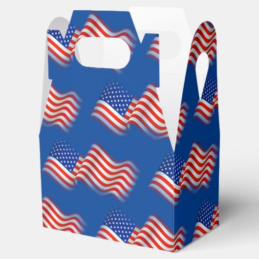 4. Juli Gastgeschenk Geschenkschachtel (Geöffnet)