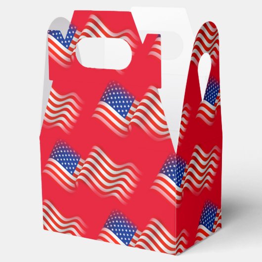 4. Juli Gastgeschenk Geschenkschachtel (Geöffnet)