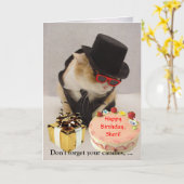 4. Juli Geburtstag Karte (Gelbe Blume)