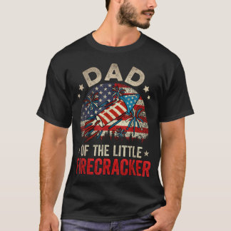 4. Juli Geburtstag Papa Daddy des Kleinen T-Shirt