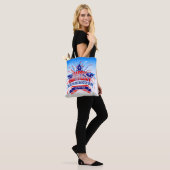 4. Juli Geburtstag Tote Bag Tasche (Am Model)