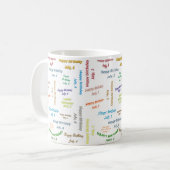 4. Juli, Geburtstags-Tasse Kaffeetasse (Vorderseite Links)