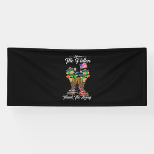 4. Juli Gedenktag Veteran Ehre Banner