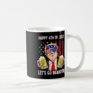 4. Juli gehen wir Beer Brandon Trump Beer Ameri Kaffeetasse