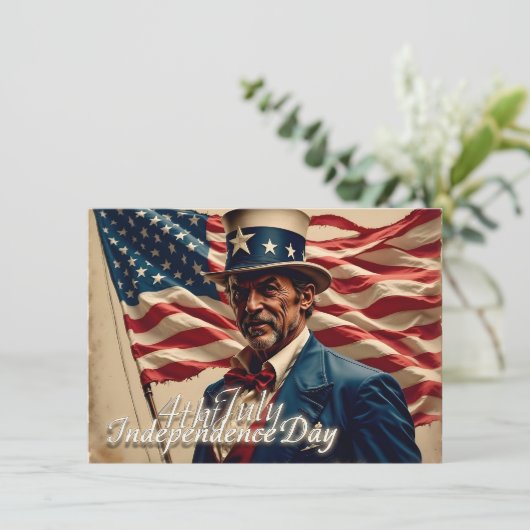 4. Juli - Geist der Unabhängigkeit (Stehend Vorderseite)