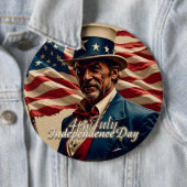 4. Juli - Geist der Unabhängigkeit Button (Beispiel)