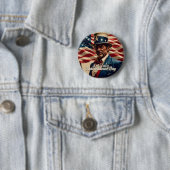 4. Juli - Geist der Unabhängigkeit Button (Beispiel)