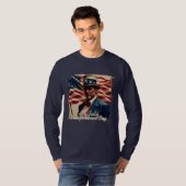 4. Juli - Geist der Unabhängigkeit T-Shirt (Vorne ganz)