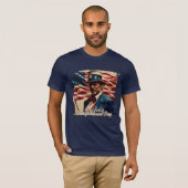 4. Juli - Geist der Unabhängigkeit T-Shirt (Vorne ganz)