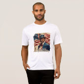 4. Juli - Geist der Unabhängigkeit T-Shirt (Vorne ganz)