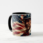 4. Juli - Geist der Unabhängigkeit Tasse (Vorderseite Links)