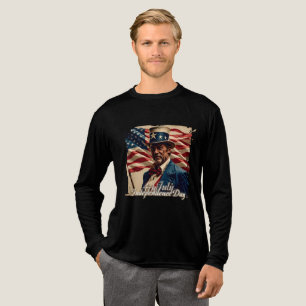 4. Juli - Geist der Unabhängigkeit Tri-Blend Shirt