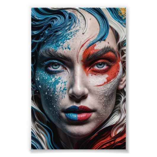 4. Juli Gemälde Fotodruck (Vorne)