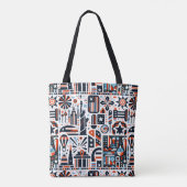 4. Juli Generative Muster Tasche (Rückseite)