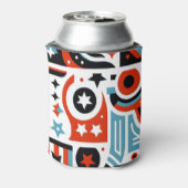 4. Juli Generatives Muster Dosenkühler (Kanne Rückseite)