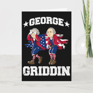 4. Juli George Washington Griddy George Griddi Karte