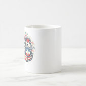 4. Juli Geschenk Kaffeetasse (Mittel)
