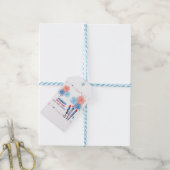 4. Juli  Geschenkanhänger (Mit Garn)