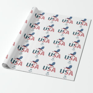 4. Juli Geschenkpapier