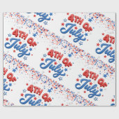 4. Juli-Geschenkpapier Geschenkpapier (Flach)