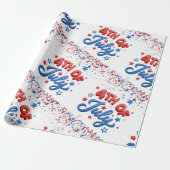 4. Juli-Geschenkpapier Geschenkpapier (Ungerollt)