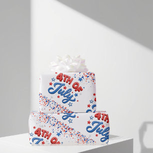 4. Juli-Geschenkpapier Geschenkpapier