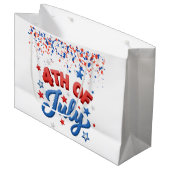 4. Juli-Geschenktüte Große Geschenktüte (Vorderseite Schrägansicht)