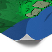 4. Juli Girl on Poster (Ecke)