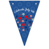 4. Juli-Girlande Wimpelkette (Zweite Fahne)