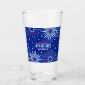 4. Juli Glass Tumbler (Vorderseite)