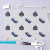 4. Juli Glitzer Burger & Hot Dog Seidenpapier (Handwerk)