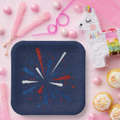 4. Juli Glitzer Paper Teller (Party)
