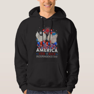 4. Juli glücklicher Unabhängigkeitstag A Hoodie