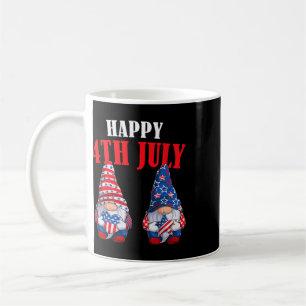 4. Juli Gnome America Unabhängigkeitstag Patrio Kaffeetasse
