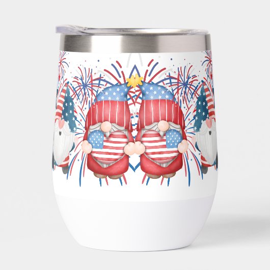 4. Juli Gnome Water Flasche Geschenk (Rechts)