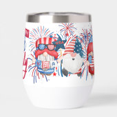 4. Juli Gnome Water Flasche Geschenk (Rückseite)