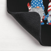 4. Juli Gnomes American Gnome Independence Mousepad (Ecke)