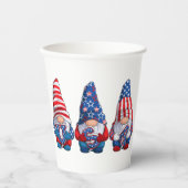 4. Juli Gnomes Pappbecher (Vorderseite)