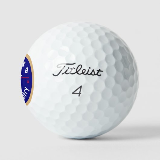 4. Juli Golfball (Logo)