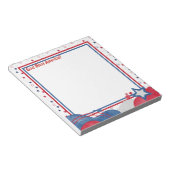 4. Juli, Gott segne Amerika Notizblock (angewinkelt)