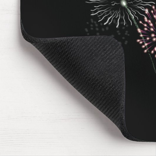 4. Juli Grand Finale Feuerwerk Show Red White Mousepad (Ecke)