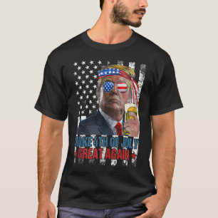 4. Juli Great Again Funny Trump American T-Shirt
