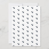 4. Juli GRILLEN Bubble Letter Einladung (Rückseite)