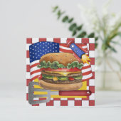 4. Juli - GRILLEN Cook Out ! SRF Einladung (Stehend Vorderseite)