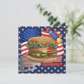 4. Juli - GRILLEN Cook Out ! SRF Einladung (Stehend Vorderseite)