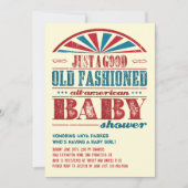 4. Juli GRILLEN Kinderdusche Einladung (Vorderseite)